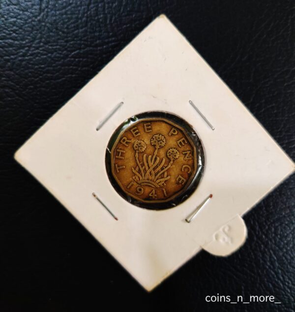 3 Pence coin 1941