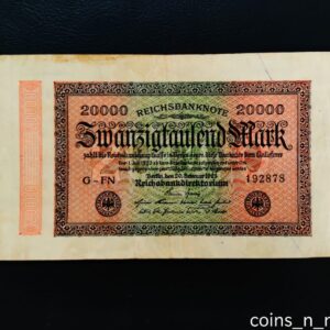 Germany banknote 1923 20000 Marks