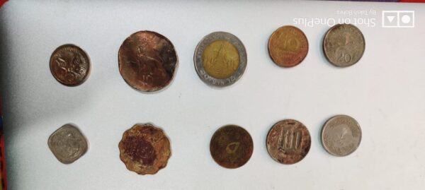 10 foreign coin set