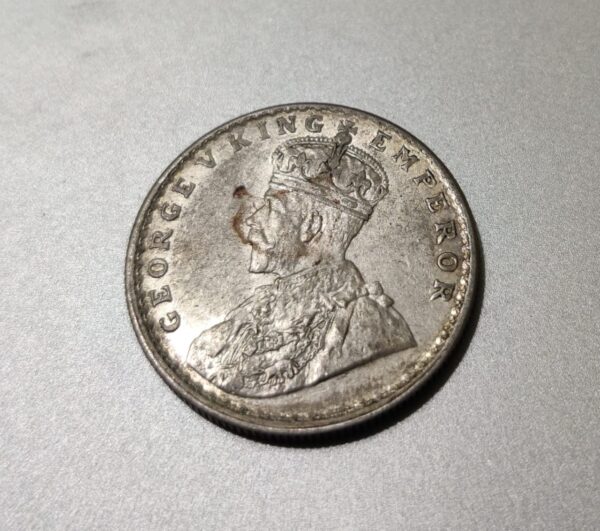 silver Indian coin