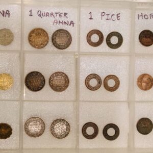 24 British India coin set