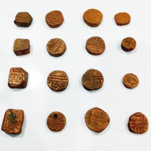 16 Mughal coin lot