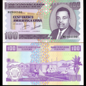 Burundi 100 Francs