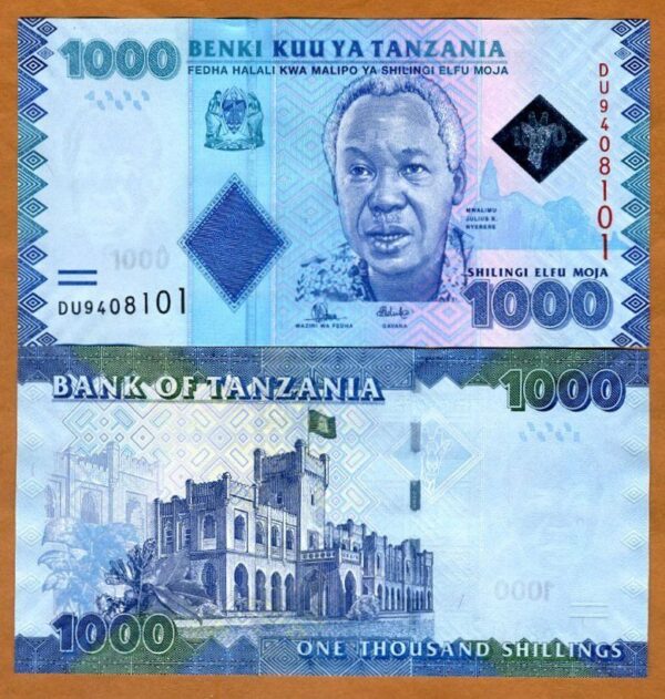 Tanzania 1000 Shillings Banknote