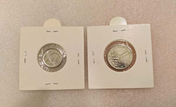 Set of 2 coins of Czech Republic - Image 2