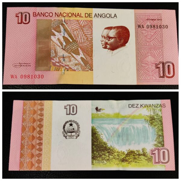 Angola 10 Kwanzas UNC Banknote