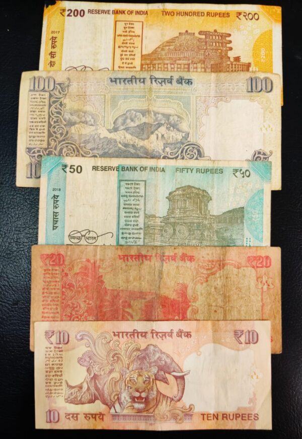Holy Number "786" Set of 5 Banknotes - Image 2