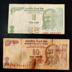 Set of 2 Error Banknotes