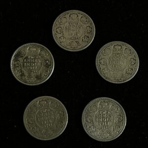 2 Anna British India Silver Coin