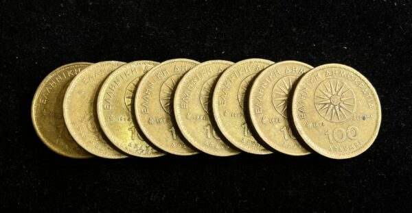 100 Drachmes Greece - Image 4