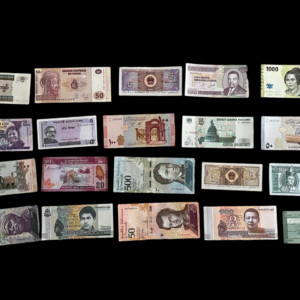 Foreign Banknotes Set of 20 Different Banknotes