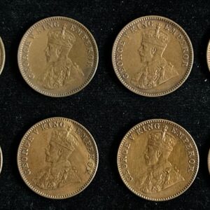 1 Quarter Anna British India George King V
