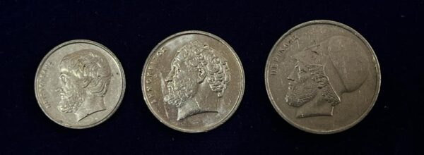 Set of 3 Greece coin set - Image 2