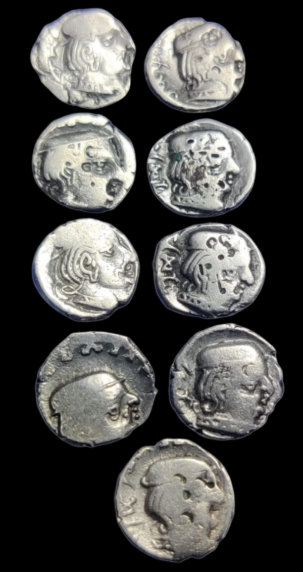 Western Kshatrapas Silver Drachm