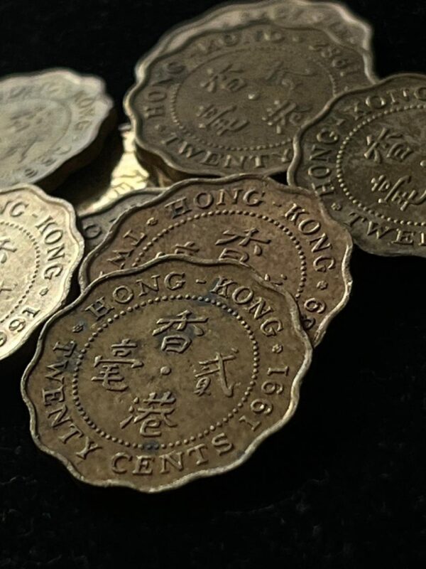 20 Cents - Elizabeth II Hongkong - Image 2