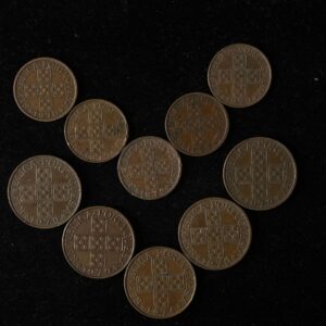 Set of 1 Escvdo and 50 Centavos Portugal Coin
