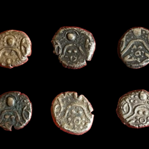 Hindu Shahi Dynasty Asaladeva coin Seated Lakshmi