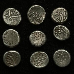 Maitraka Dynasty Silver Coin