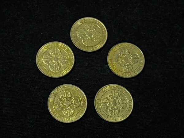 Bhutan 25 Chhertum Coin UNC Condition - Image 2