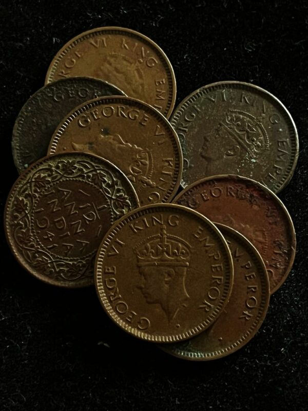 British India 1/12 Anna King George VI.