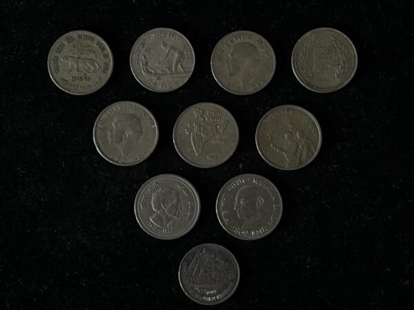 Set of 50 Paise Commemorative Coins