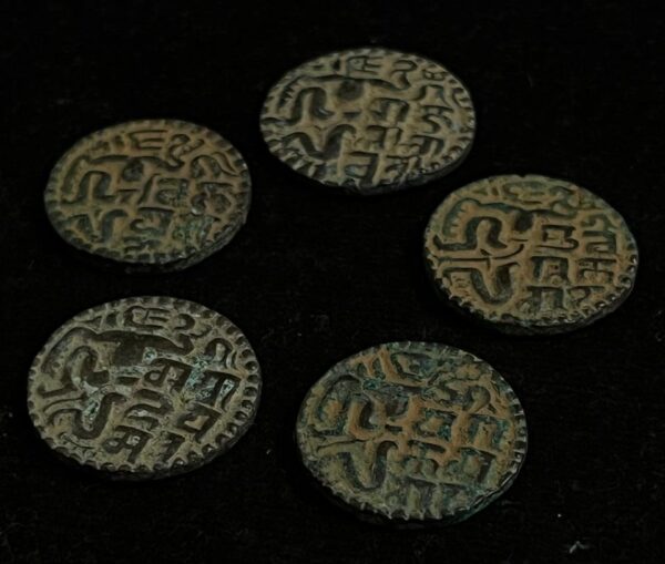 Chola Dynasty Set of 5 Different Rulers - Image 3