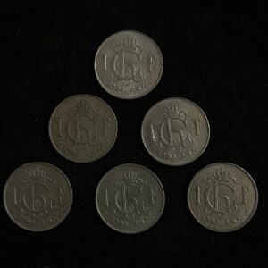 1 Franc coin Luxembourgish