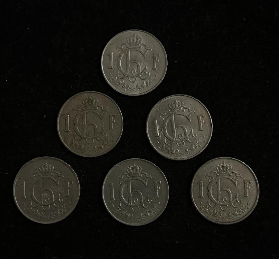 1 Franc coin Luxembourgish