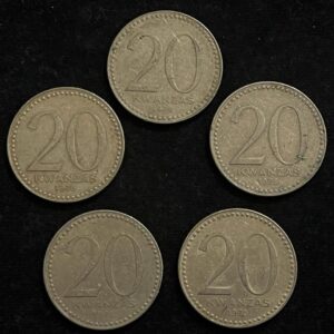 Angola 20 Kwanzas coin