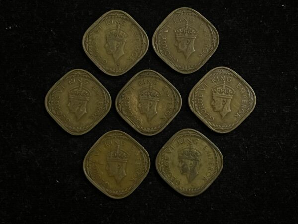 British India 2 Annas King VI - Image 3