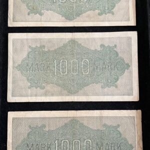 1000 Mark Banknote Germany 1922