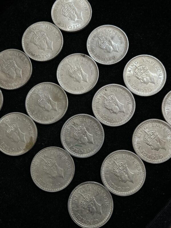 British India Silver 1 Rupee King George VI - Image 4