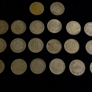 Set of 38 different 5rs commemorative coins