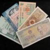 5 Different Foreign Banknotes Set