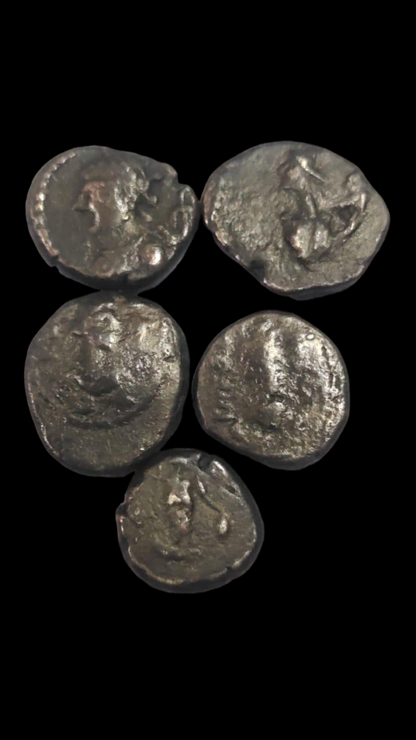 Rare Ancient Persia Phiratees Coins - Image 2