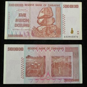 5 Billion Dollar Banknote