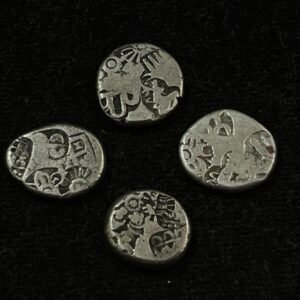 Maurya Period Silver Punchmark Oval Shape Series 8th Coin