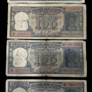 100 Rs Old Dam Banknote Diamond Series
