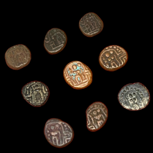 Madurai Nayak Goddess Meenakshi Kasu Coins