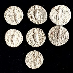 Indo-Scythian Kingdom Silver Drachm King Azes II