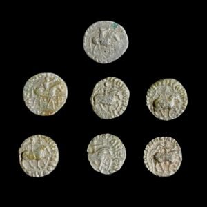Indo-Scythian Kingdom Silver Drachm King Azes II