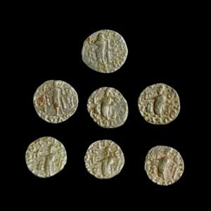 Indo-Scythian Kingdom Silver Drachm King Azes II