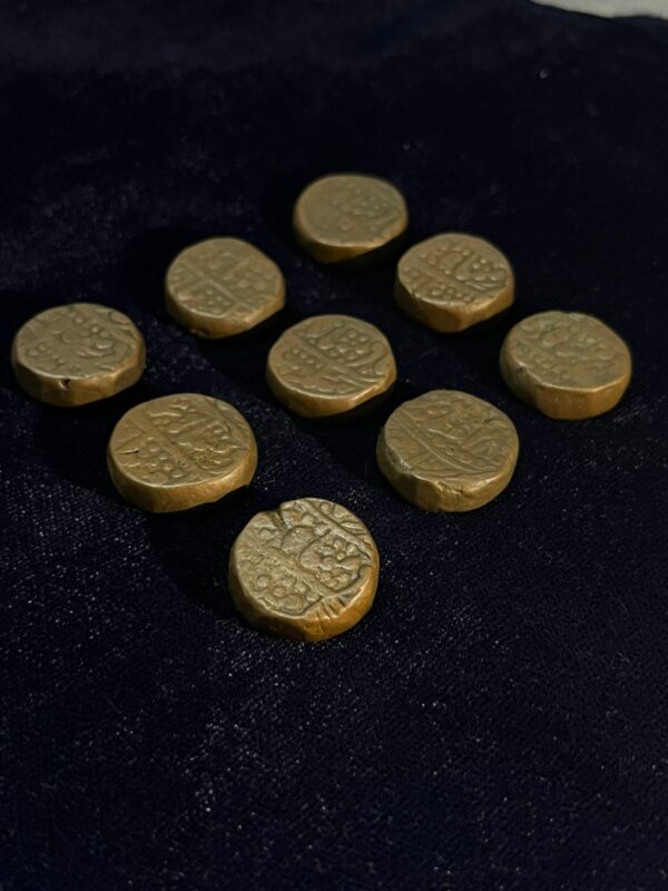Princely State of Karauli Copper Takka of Muhammad Akbar II - Image 2