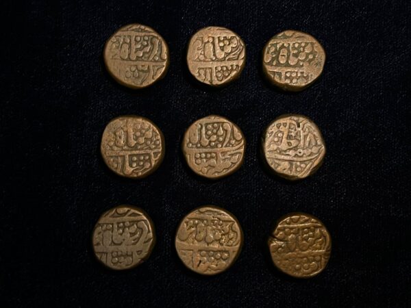 Princely State of Karauli Copper Takka of Muhammad Akbar II