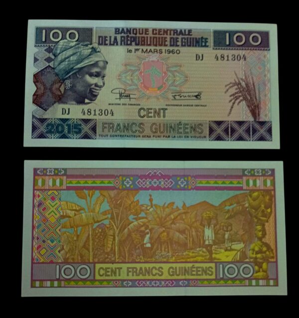 100 Guinean Francs Banknote