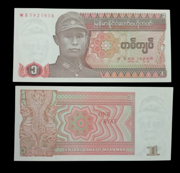 1 Kyat Banknot