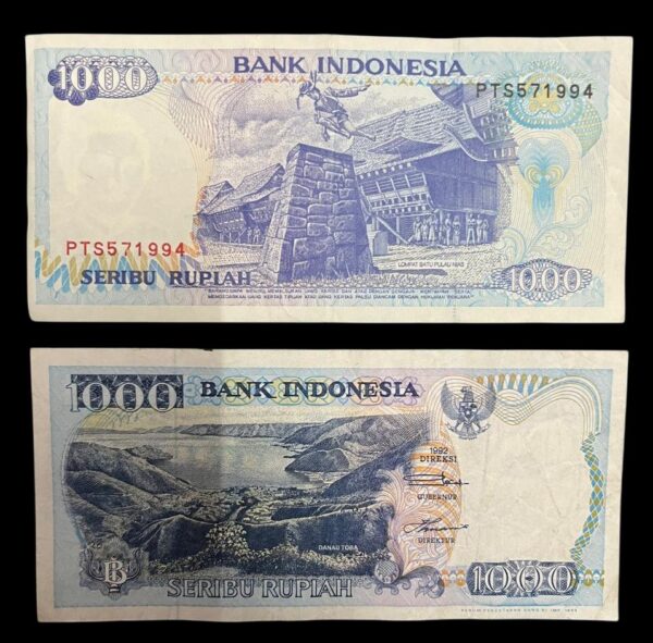 1,000 Indonesian Rupiah Banknote