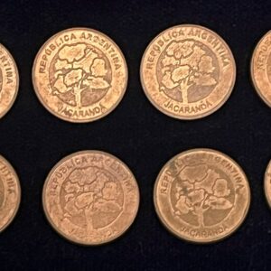Argentina 1 Peso – Jacarandá Tree Series (2017–2020)