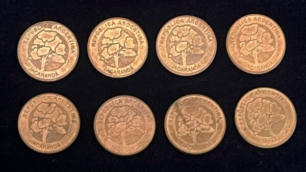 Argentina 1 Peso – Jacarandá Tree Series (2017–2020)