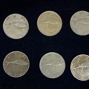 Croatia 2 Kune Coin (1993–2021) – Tuna Edition in Nickel Brass